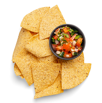 Tortilla Chips & Fresh Tomato Salsa 