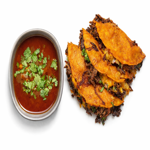 Quesabirria Beef Tacos 